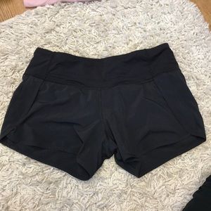 Lululemon black shorts